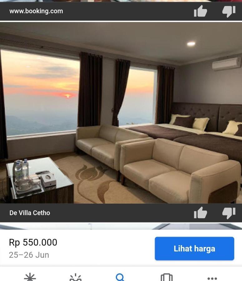 De Villa Cetho Karanganyar  Bagian luar foto